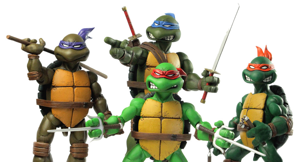 Teenage Mutant Ninja Turtles 1/6th scale figures from Mondo